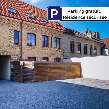 Sejour Detente A Saint-Omer - Jacuzzi Prive, Terrasse, Centre-Ville Et Parking Gratuit Ngoại thất bức ảnh